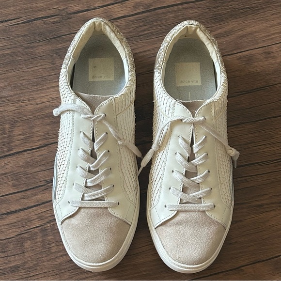 Dolce Vita Zina Retro Low top Sneaker Sz 8.5 - Picture 3 of 11